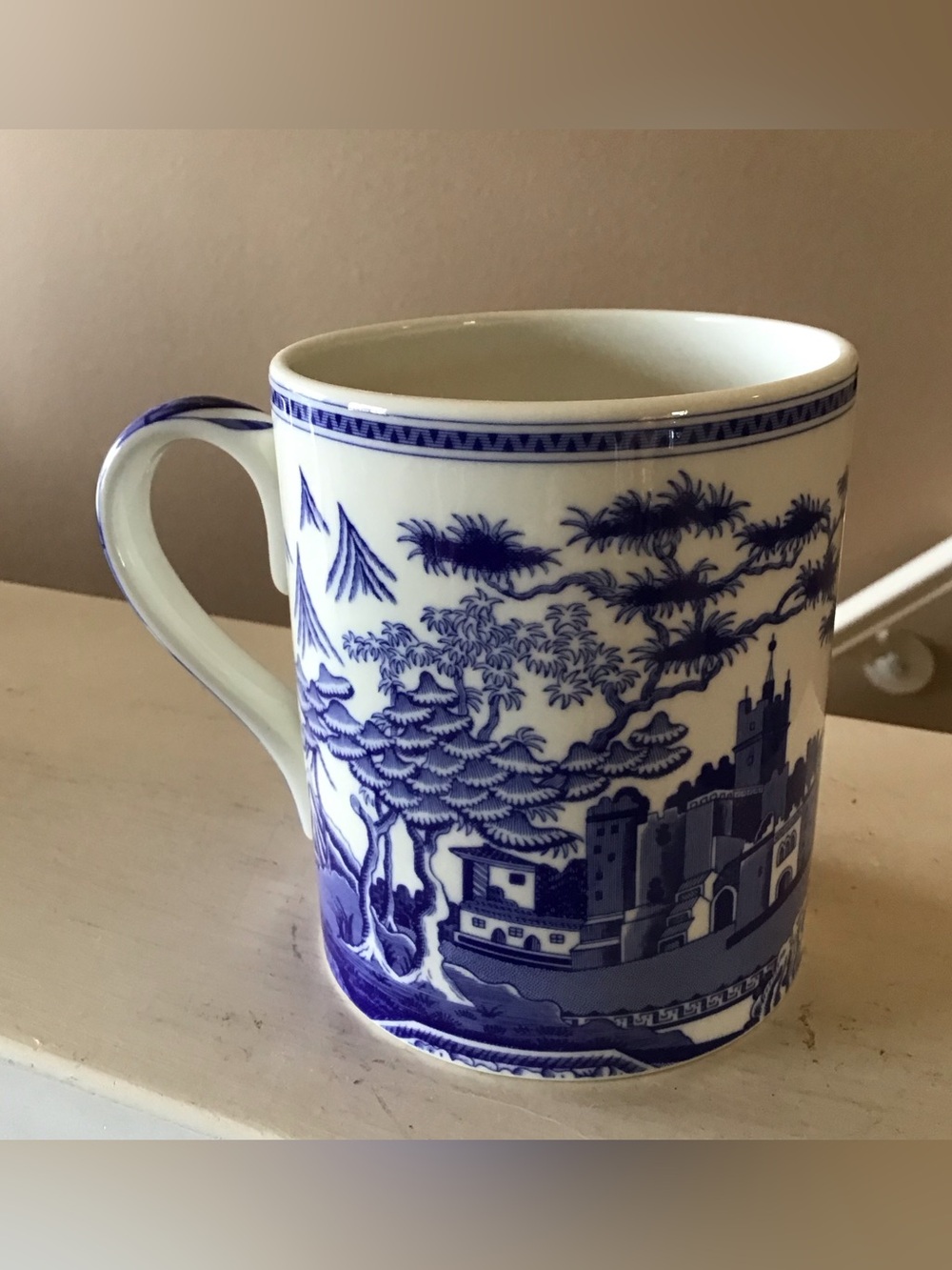 Spode Blue Room Gothic Castle Large 16 oz Coffee Tea Mug